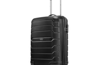Aristocrat Liberty Cabin (Carry-On) Polypropylene Hard Spinner Trolley Bag, 58Cm|Combination Lock|8 Wheels|3 Years International Warranty|Jet Black