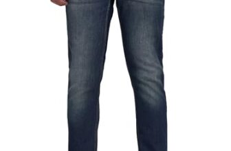 Highlander Men’s Slim Fit Jeans | Light Fade | Stretchable Denim | Sleek & Comfortable for Everyday Wear