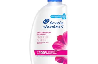 Head and Shoulders Smooth and Silky Anti Dandruff Shampoo, 650ml