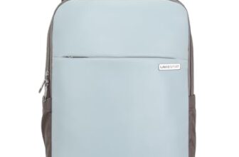 Lavie Sport Vogue Laptop Backpack | 17 Liters | Fits Upto 15 Inch | Laptop Compatiable | Trolley Sleeve | for Men & Women