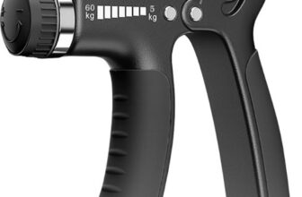 Battlestar Adjustable Hand Grip Strengthener for Men & Women Home Workout Equipment Hand Grip/Fitness Grip(Black)