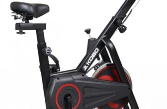 Kobo Fit Pro Spin Fitness Bike with 6 Kg Flywheel, Adjustable Resistance for Fitness at Home Workouts (Max Weight Capacity: 100 kg) (IMPORTED)
