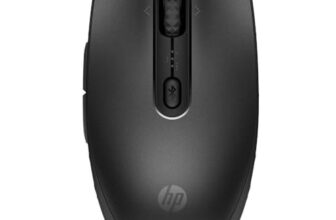 HP 690 Qi-Charging Wireless Mouse/24 Month Battery Life/Up to 4000 dpi Multi Surface Tracking/AES 128 bits encryption