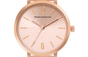 French Connection Analog Rose Gold Dial Women’s Watch-FC007C