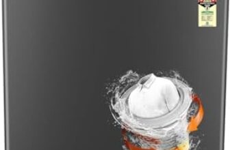 Whirlpool 9 Kg 5 Star MAGIC CLEAN BW PRO Heater Fully Automatic Top Load Washing Machine (MAGIC CLEAN PRO BW H 9 KG Mn GREY 10YMW with In-Built Heater, 2025)