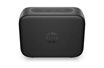 HP Bluetooth Speaker 350 with Noise Reduction Built in Microphone and Ip54 Water-Resistant (Black)