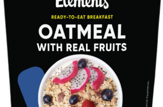 True Elements No Added Sugar Oatmeal| Alphonso Mango, Chia Seeds and Real Fruits & Berries Pouch(850 g)