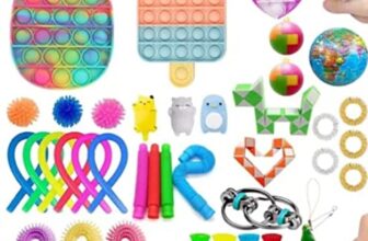 De-Lite Fidget Toys Set Pack for Kids Adults Stress Relief Anti Anxiety Relax Tools Bundles Gift Present Classroom