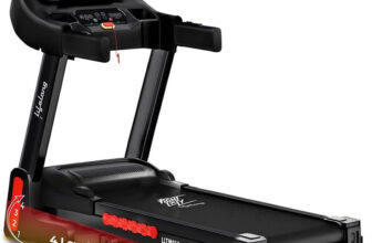 Lifelong 4.5HP Motorized Treadmill for Home Manual Incline 12% Foldable Handle Treadmill (Max Weight:100 kg)