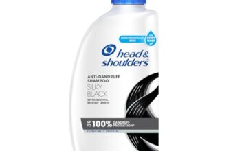 Head & Shoulders Silky Black Anti Dandruff Shampoo 650 ML