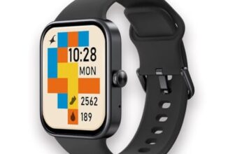 Fastrack Reflex Vox Alexa Built-In 1.69 Ultravu Display 100+ Watchfaces 14+ Multisports 24X7 Hrm Sp02 Stress Monitor Sleep Tracker Womens Health