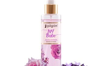 Pilgrim NY Babe Body Mist Cream (Rose With Patchouli) | Long-Lasting Fragrance for Women | Dewy Rose & Bold Patchouli | Designed in France | 150 ml