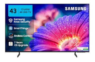 Samsung 108 cm (43 inches) Crystal 4K Vista Ultra HD Smart LED TV UA43UE81AFULXL