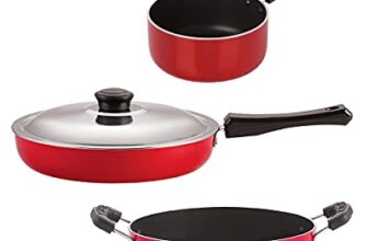 NIRLON Non Stick cookware Set Combo, 3 Pieces (FP10_SP(M)_CS24)