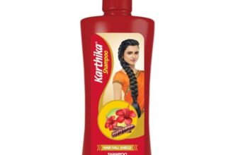 Karthika Hairfall Shield Shampoo with Shikakai & Hibiscus | Herbal Anti-Hairfall Shampoo for Strong & Healthy Hair | Natural Care for Men & Women | 650ml