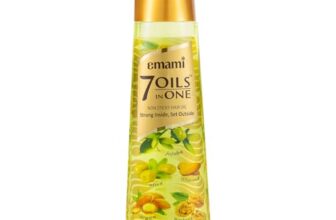 Emami 7 Oils in One Hair Oil | Makes Hair 20x Stronger and Manageable | Coconut Oil, Amla, Jojoba, Olive, Walnut, Argan & Almond Oils | 500ml