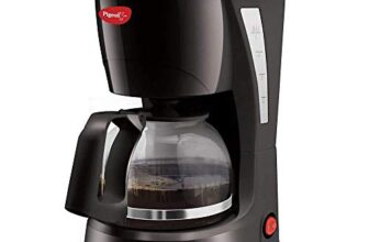 Pigeon Brewster Coffee Maker, 600 Watt, 4 Cups Drip Coffee maker (Black)