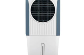 Havells KoolBlink 52 L Air Cooler for Room|Powerful Air-Delivery|Dual Flow Technology|3 Side Bacteria Shield Honeycomb Pads|Double Ball Bearing Motor|Front Wheels with Brake|Inverter Compatible