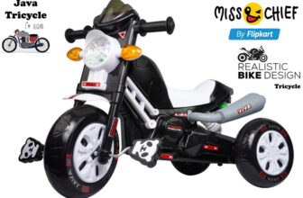 Miss & Chief Java Pedal Tricycle for kids Tricycle(Black)