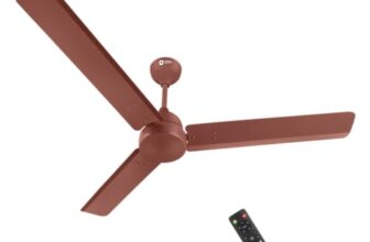 Orient Electric Newly launched 1200 mm Uno BLDC | BLDC energy saving ceiling fan with Remote |BEE 5-star rated | Saves up to 50% on electricity bills | 3-year warranty by Orient | Matt Brown