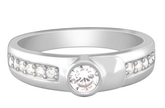 GIVA 925 Silver Moon Tail Ring,Fixed Size,Indian – 12 | Gifts for Women and Girls | With Certificate of Authenticity and 925 Stamp | 6 Months Warranty*