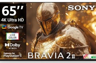 Sony 164 cm (65 inches) BRAVIA 2M2 Series 4K Ultra HD Smart LED Google TV K-65S25BM2