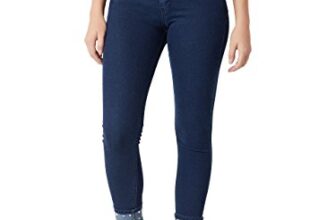 Miss Chase Women’s Cropped Denim Jeans(MCSS18DEN02-39-71-32,Navy Blue,32)