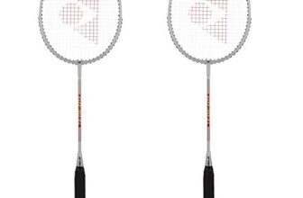 YONEX GR 303i Aluminium Strung Badminton Racket with Full Racket Cover (Silver) | for Beginners | 83 Grams | High Durability