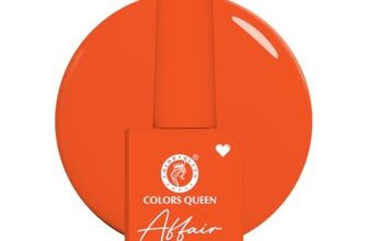 Colors Queen Affair Nail Polish – 06 – Tangy Sun Set, 13ml | Rich Pigmentation, Quick Drying, Long Lasting Nail Paint | Chip Resistant, No Harmful Chemicals, Semi Matte Nail Polish for Women