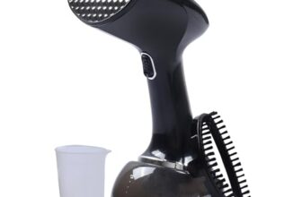 Balzano Garment Steamer 1700W for Clothes | Portable Handheld Steamer Iron | 360ml Tank, 30s Heat-Up, 28g Continuous Steam | Horizontal/Vertical Use | Easy Refill, Fabric Brush (Black)