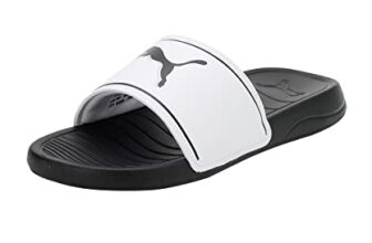 Puma Unisex-Adult Marine Black-White-Nimbus Cloud Slide – 10UK (39345204)