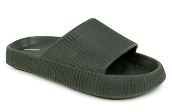 Hygear Men’s Xpress Olive Green Slippers_11 UK (HG-GE-1004)