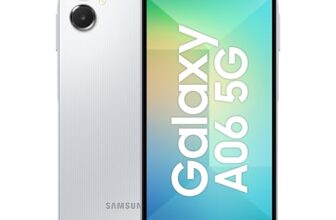 Samsung Galaxy A06 5G (Gray, 4GB RAM, 64GB Storage) | 50MP Dual Camera | 4 Gen OS Upgrades | IP54 Rating | Voice Focus