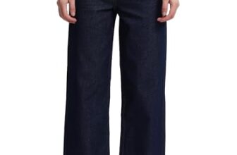 Tokyo Talkies Women’s High-Rise Flared Stretchable Jeans | Sleek, Comfortable & Versatile | Perfect for Casual & Chic Outfits | Jeans for Women Indigo