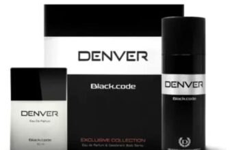 Denver Black Code Exclusive Collection Gift Set: Deo (150Ml) + Aerosol Perfume (60Ml) | Long Lasting Fresh Fragrance Gift Set for Men