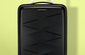 Kamiliant by American Tourister Combination Lock-Triprism Cabin Suitcase 4 Wheels – 22 Inch