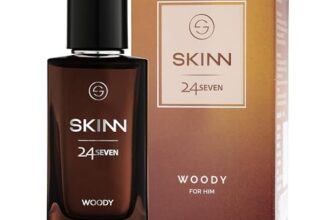 Skinn By Titan | 24Seven Woody Perfume – 100 Ml | Perfume For Man | Gift for Men | Premium Fragrance | Grooming Essentials | Long Lasting Smell for Men | Eau De Parfum