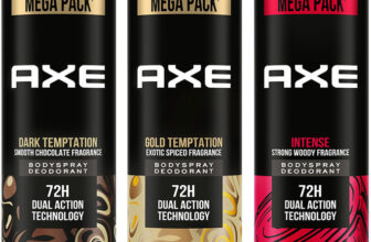 AXE Gold Temptation, Dark Temptation and Intense Deodorant Spray  –  For Men(645 ml, Pack of 3)