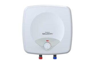 Symphony SELESTA Geyser 10 Litre Storage Water Heater | BEE 5 star Rating Energy Efficient | 2KW Heating Element | Titanium Pro Glassline Tank | Warranty: 7 Yr Tank, 3 Yr Heating element, 2 Yr Product