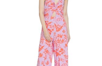 KETCH Womens Sleeveless Casual FIT Jump Suit (KHJS000015_Purple_S)