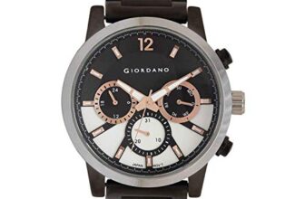 Giordano Metal Multifunctional Multi Dial Men’s Watch-GD-1092-22, Black Band