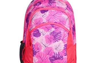 F Gear Nico 17L Tropical Pink Purple 3 Compartment Backpack