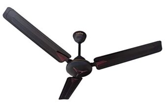 ACTIVA 1200 MM Stardeco 390 RPM High Speed BEE Approved One Star Rating, Anti Dust Coating Ceiling Fan Comes with 3 Year Warranty (Smoke Grey)