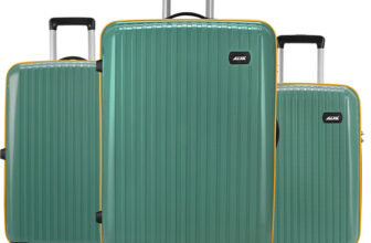 ALFA Excel Set of 3 (Small 55cm Medium 65cm Large 75cm) Suitcase Cabin & Check-in Set 8 Wheels – 30 Inch