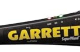 Garrett 1165800 SuperWand Hand Metal Detector Tool for Security