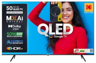 Kodak 126 cm (50 inches) Matrix Series UHD 4K QLED Google TV 50ST5015