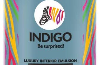 Indigo Luxury Interior Emulsion – White | Interior Paint | Rich Sheen finish | 10 Liters | White