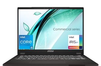MSI Commercial 14 H, Intel 13th Gen i5-13420H, 36CM Business Laptop(16GB/512GB NVMe SSD/Windows 11 Pro/Intel Xe Graphics/Solid Grey/1.6Kg), A13MG-064IN