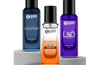 Beardo The Legendary Flame Trio- LSD,Legend & Whisky Smoke Firebomb Perfume for Men (20ml x 3) | Long Lasting Fragrance | Long Lasting Perfume for Men | Gift for Men | Gift for Friend