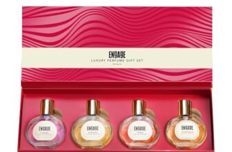 Engage Perfume Gift Set for Women, 100ml, Luxury Long Lasting Eau De Parfum, Travel Size Perfume Combo 25ml x 4, Ideal Gift for Women